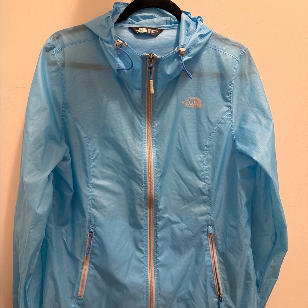 The North Face Women's Light Blue Hooded Utility Jacket